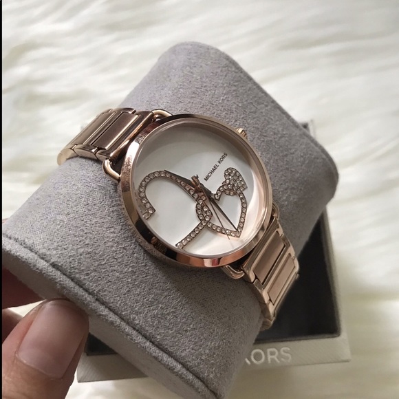 Michael Kors Rose Gold Portia Watch - Picture 5 of 9